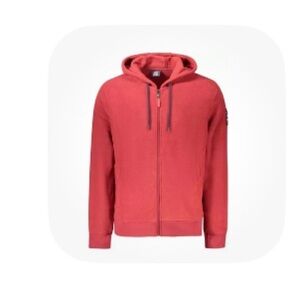 Men's Red Hoodie Sweater